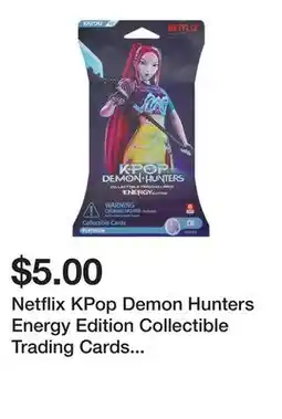 Five Below Netflix KPop Demon Hunters Energy Edition Collectible Trading Cards (Styles May Vary) offer