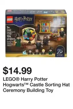 Five Below LEGO Harry Potter Hogwarts Castle Sorting Hat Ceremony Building Toy offer