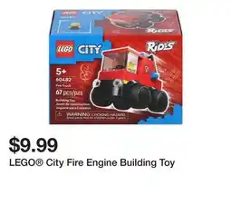 Five Below LEGO City Fire Engine Building Toy offer