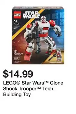 Five Below LEGO Star Wars Clone Shock Trooper Tech Building Toy offer