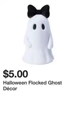 Five Below Halloween Flocked Ghost Décor offer