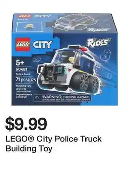 Five Below LEGO City Police Truck Building Toy offer