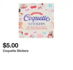 Five Below Coquette Stickers offer