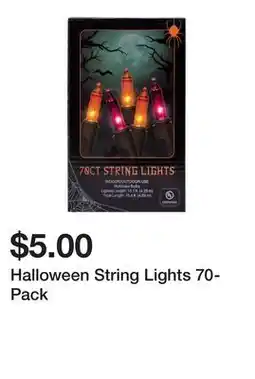 Five Below Halloween String Lights 70-Pack offer