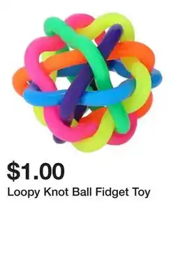 Five Below Loopy Knot Ball Fidget Toy offer