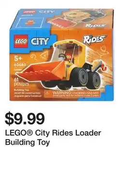 Five Below LEGO City Rides Loader Building Toy offer