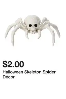 Five Below Halloween Skeleton Spider Décor offer