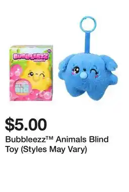Five Below Bubbleezz Animals Blind Toy (Styles May Vary) offer