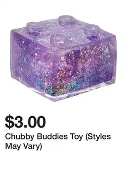 Five Below Chubby Buddies Toy (Styles May Vary) offer