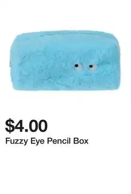 Five Below Fuzzy Eye Pencil Box offer