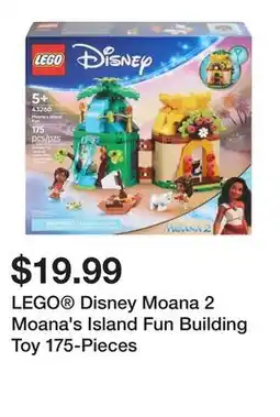 Five Below LEGO Disney Moana 2 Moana's Island Fun Building Toy 175-Pieces offer