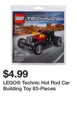 Five Below LEGO Technic Hot Rod Car Building Toy 83-Pieces offer