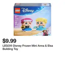 Five Below LEGO Disney Frozen Mini Anna & Elsa Building Toy offer