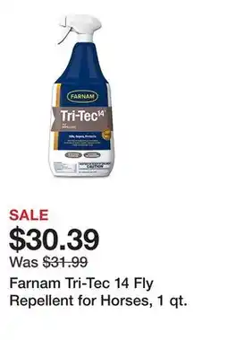 Tractor Supply Company Farnam Tri-Tec 14 Fly Repellent for Horses, 1 qt offer