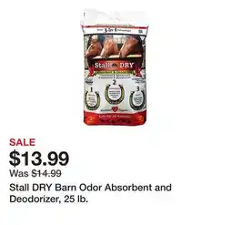 Tractor Supply Company Stall DRY Barn Odor Absorbent and Deodorizer, 25 lb offer