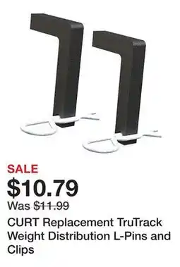 Tractor Supply Company CURT Replacement TruTrack Weight Distribution L-Pins and Clips offer