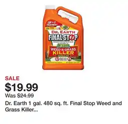 Tractor Supply Company Dr. Earth 1 gal. 480 sq. ft. Final Stop Weed and Grass Killer Spray, Ready-to-Use offer