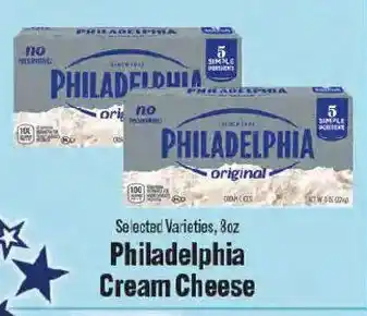 Philadelphia cream cheese