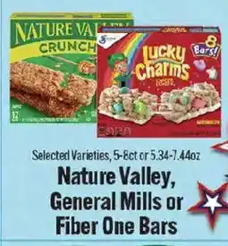 Market Basket Nature Valley, General Mills or Fiber One Bars offer