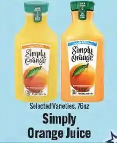 Market Basket Simply Orange Juice offer