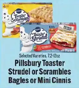 Market Basket Pillsbury Toaster Strudel or Scrambles Bagles or Mini Cinnis offer