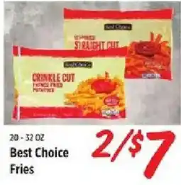 Rouses Best Choice Fries offer