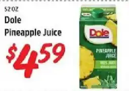Rouses Dole pineapple juice offer