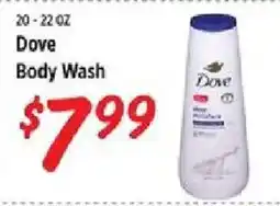 Rouses Dove Body Wash offer