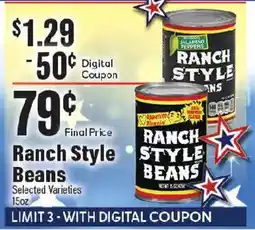Market Basket Ranch Style Beans offer