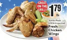 Market Basket Jumbo Pack USDA Inspected Fresh Chicken Wings offer