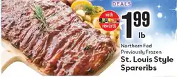 Market Basket Northern Fed St. Louis Style Spareribs offer