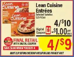 Market Basket Lean Cuisine Entrées offer