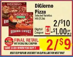 Market Basket DiGiorno Pizza offer