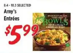 Rouses Amy's Entrées offer