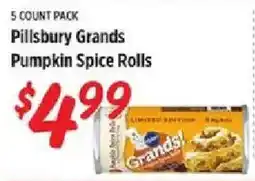 Rouses Pillsbury Grands Pumpkin Spice Rolls offer