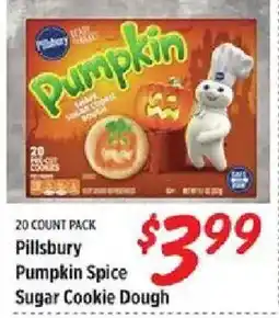 Rouses Pillsbury pumpkin spice sugar cookie dough offer