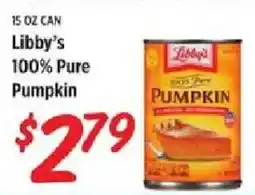 Rouses Libby's pumpkin offer
