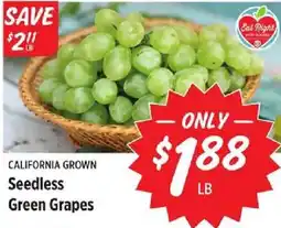 Rouses California Grown Seedless Green Grapes offer