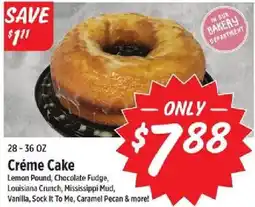Rouses Crème Cake offer