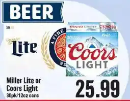 Market Basket Miller Lite or Coors Light offer