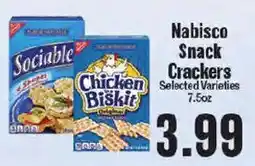 Market Basket Nabisco snack crackers offer