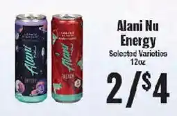 Market Basket Alani Nu Energy offer