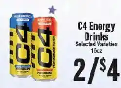 Market Basket C4 Energy Drinks offer