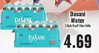 Market Basket Dasani Water offer