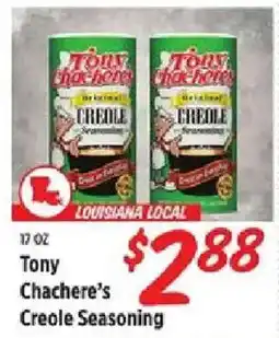 Rouses Tony Chachere's Creole Seasoning offer