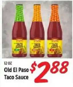 Rouses Old El Paso Taco Sauce offer