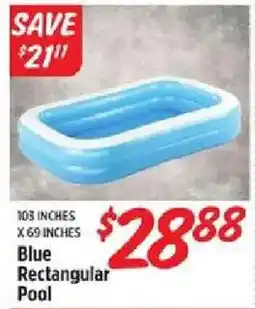 Rouses Blue Rectangular Pool offer
