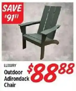 Rouses Luxury Outdoor Adirondack Chair offer