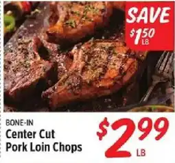 Rouses Bone-in Center Cut Pork Loin Chops offer