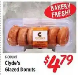 Rouses Clyde's Glazed Donuts offer